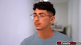 Luscious teenage and mom gifted by stud guys