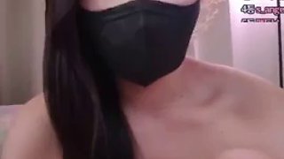 Good-looking Korean female anchor masturbates Korean+BJ live broadcast, ass, stockings, doggy style, Internet celebrity, oral sex, goddess, black stockings, peach butt Season 62