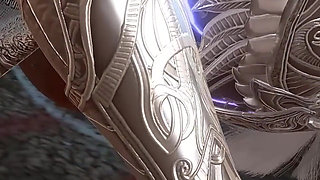 3D Big Boobs Sexy Cosplayer Got Fucked so Hard by Huge Dick Monster