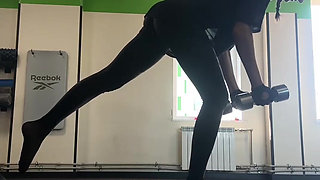Gym in Nylon Socks