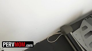 Big Titted MILF Mercedes Carrera Invited a Hot Young Man to Fuck Her Motherly Pussy
