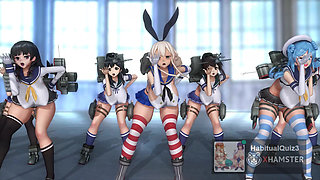 mmd r18  KanColle - Paranoid Cell Phone Girl kantai collection sex dance public gangbang 3d hentai