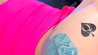 My First Anal Training with the Newest Monster Dildo - Banner Xxl
