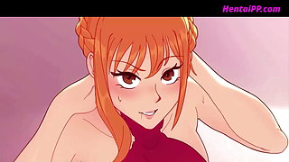 Luffy & Nami ( One Piece ) In Doggystyle Animation Uncensored