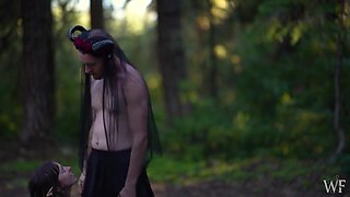 Fantasy Roleplay - Elf Girl Seduced By Horny Satyr Dreams Of The Wildwood