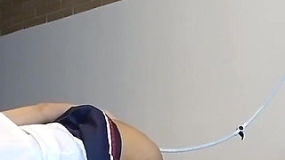 Jap College Girl Swallow Milk From Her Ass