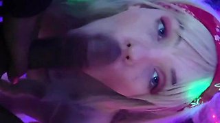 Slim Blonde Heat Ignites a Wild Girlfriend BBC Oral Clash