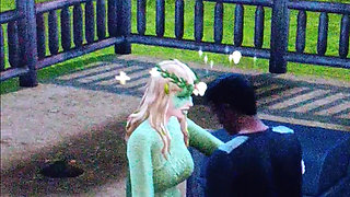 Sims 4 Felicity the Fairy and Kash the Werewolf