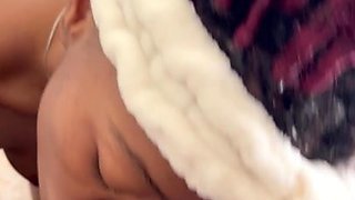 Horny ebony whore smutty sex movie