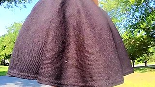 AmWednesday - flashing on a bike