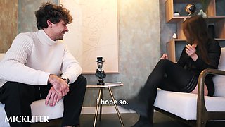 Fucked a psychologist right at the session