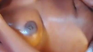 Her Ex Came to Visit Her Seeing Her Naked and His Dick Stood up