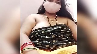 Vabi Show Her Body Saree Boobs Pussy Vuda Bangla