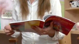 Destruction of my student asshole - Scene 2