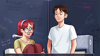 step sister make hot seen in summertime saga part12