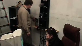 Cute brunette young hookup amateur teen blowjob