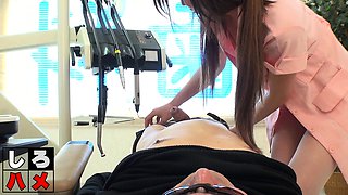 Amateur Asian Lady blowjobs and jerking