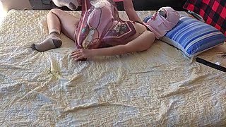 Amateur wife dancing naked at home Latin hairy pussy, big tits, big ass