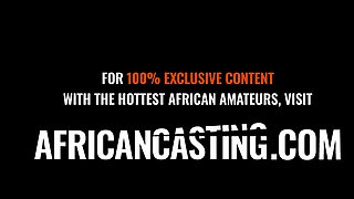 Amateur BBW Ebony MILF Fucks Producer