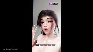 dva got photoshoot of english subtitle no music