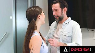 DEVILS FILM - Teen Chloe Surreal Gets Pounded By Friends Dad In Steamy Taboo Romp