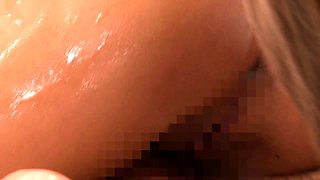 Sexy japanese teens creampie threesome
