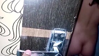After Discovering That I Was Watching My Booty Friend in the Shower, She Ended up Fucking Me