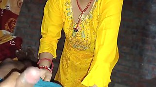 Desi Indian Step Brother Fucks Stepsister Hard at Night - Hindi Sex with Lalita Singh