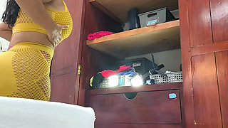 I put kinky camera in my stepmom's room