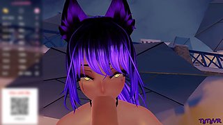 Naughty lewd streamer teases your manhood and makes you explode twice