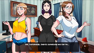 Hentai fantasy action featuring anime characters and cartoon fun
