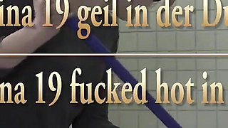 Student Nina 19 Fucked Hot in the Shower