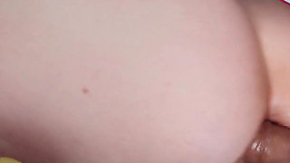 Break My Ass Until My Pussy Squirt. Massive Anal Creampie