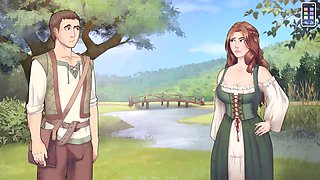 Lingerie-clad anime babe Misskitty2k gets down with hardcore pussy eating on a train