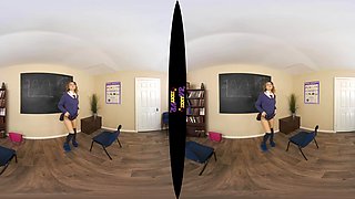 Watch Me Strip - Tattoo Schoolgirl Uniform Striptease
