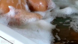 Fucking In The Bathroom A Sexy Big Boobs Brunette Milf With Cum On Big Tits - Beautiful Girls