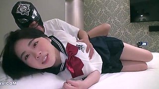 Asian amateur girlfriend gives a blowjob pov HD