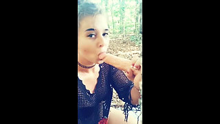 Outside Sucking and Playing