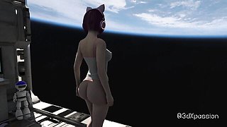 Cartoon video with exciting dona from 3DXPassion