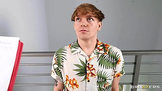 Bubble butt secretary Skylar Sow is up for a fuck in the office - Brazzers