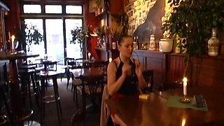 This Is a German Babe Who Got to Fuck Restaurant Chef