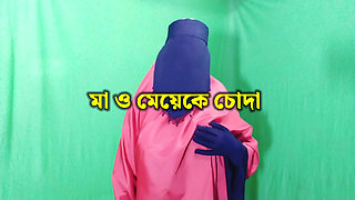 Bangladeshi beautiful housewife spending the night with neighbor and having sex