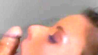 Wonderful Teen with Tight Pussy Fucked and Cumshot on Face by Huge Amateur Cock