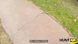 Hunt4k. amateur sex escapade with big-titted stranger