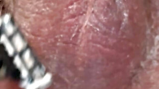 Shaving His Big Dick