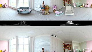 Playful Playdate 360º - Fit Schoolgirl Strips - Sexlikereal