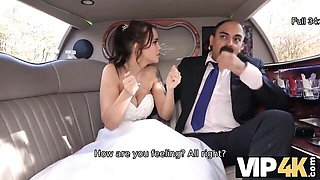 Horny Jennifer Mendez at big boob bride trailer