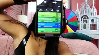 Amateur webcam babe dildo masturbation
