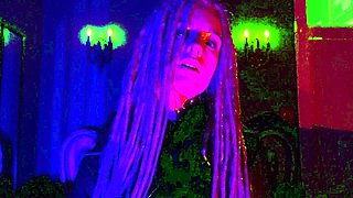 Hot blonde glamour babe solo plays to pleasure her hot body