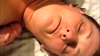 Wife sucks big dick while using vibrator